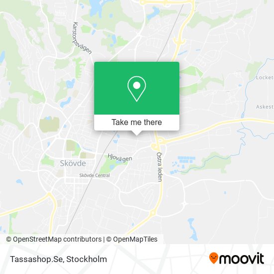 Tassashop.Se map