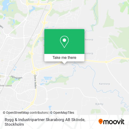 Bygg & Industripartner Skaraborg AB Skövde map