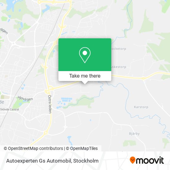 Autoexperten Gs Automobil map