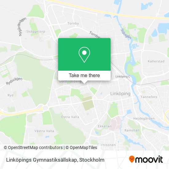 Linköpings Gymnastiksällskap map