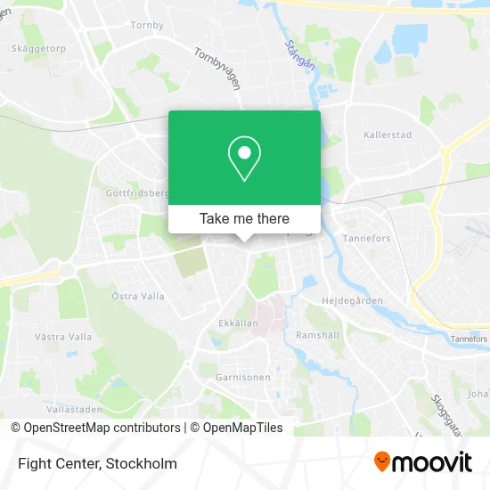 Fight Center map