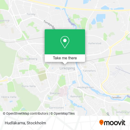 Hudläkarna map