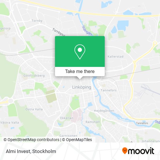 Almi Invest map