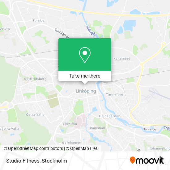 Studio Fitness map