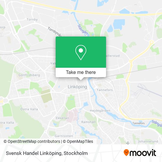 Svensk Handel Linköping map