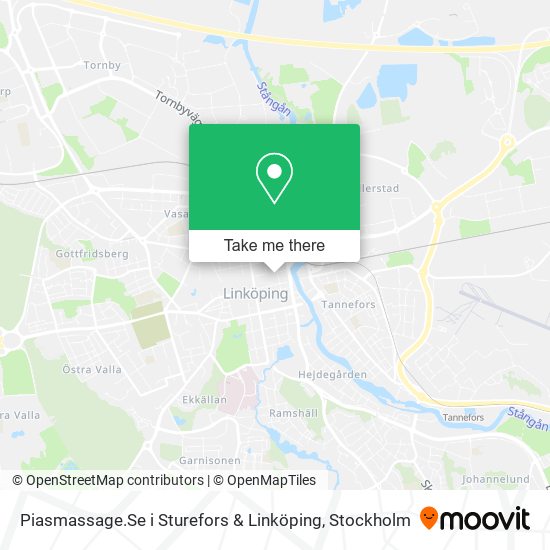 Piasmassage.Se i Sturefors & Linköping map