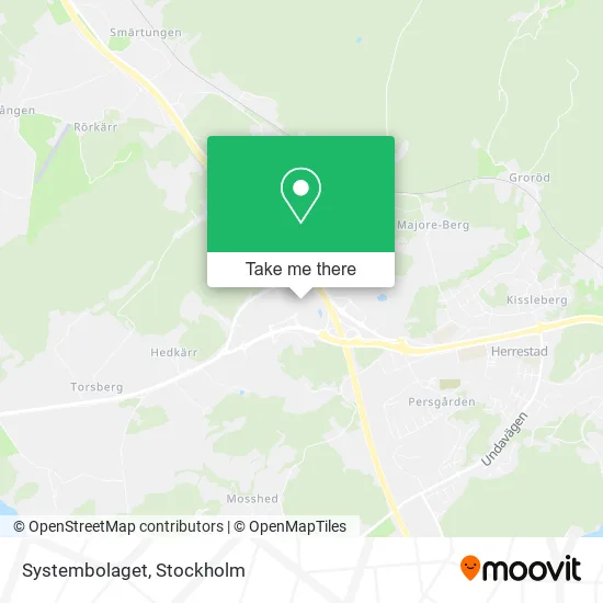 Systembolaget map