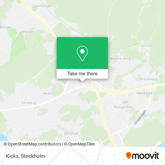 Kicks map