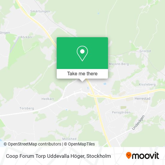 Coop Forum Torp Uddevalla Höger map