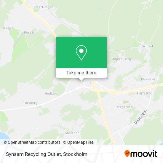 Synsam Recycling Outlet map