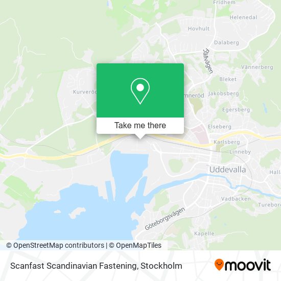 Scanfast Scandinavian Fastening map