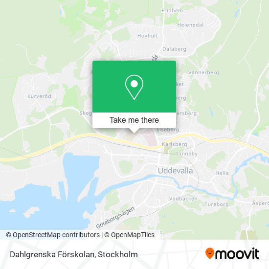 Dahlgrenska Förskolan map