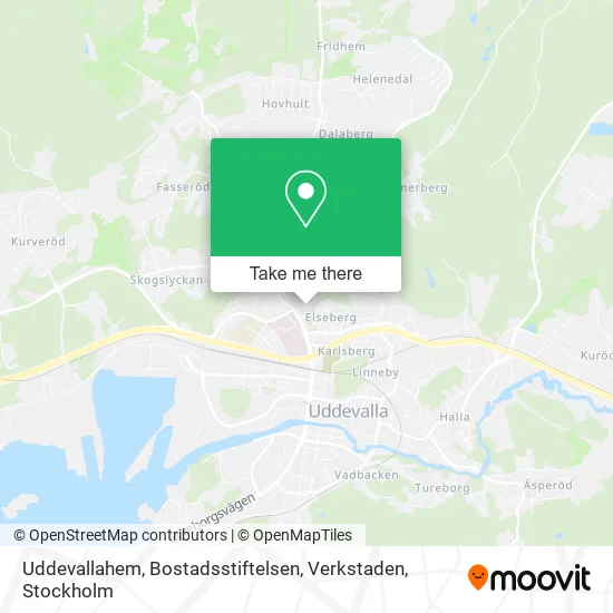 Uddevallahem, Bostadsstiftelsen, Verkstaden map