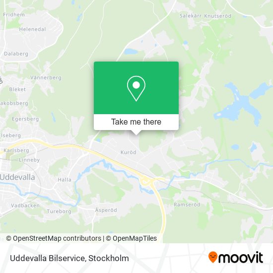 Uddevalla Bilservice map