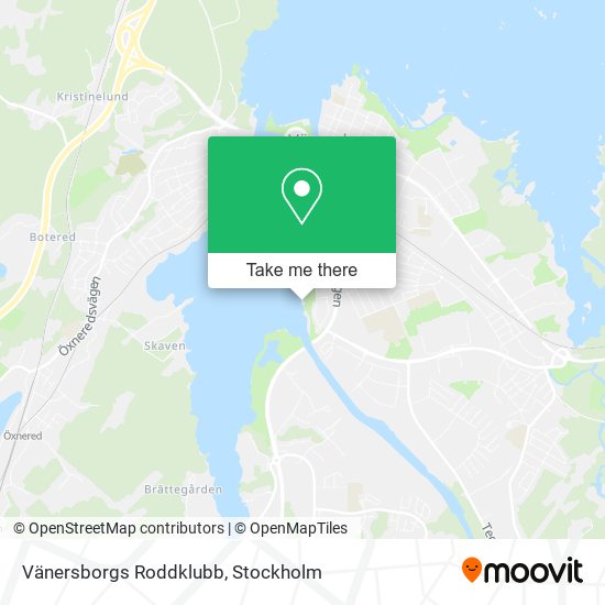 Vänersborgs Roddklubb map