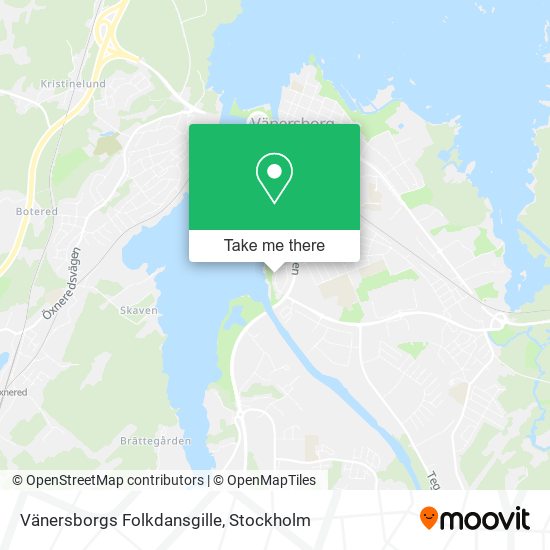 Vänersborgs Folkdansgille map