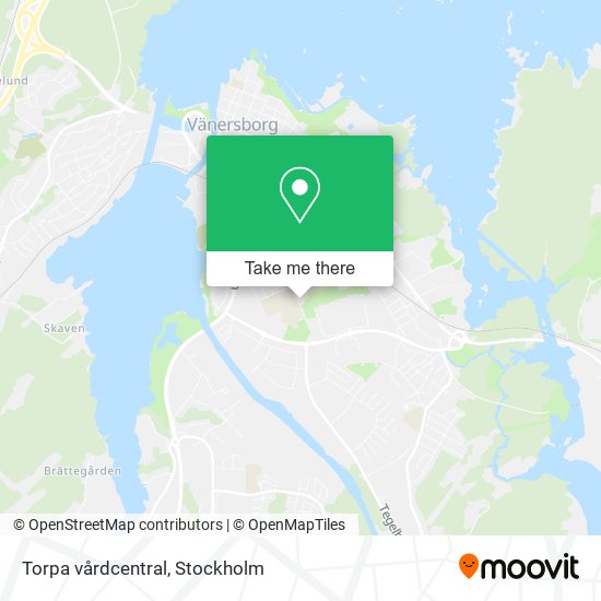 Torpa vårdcentral map