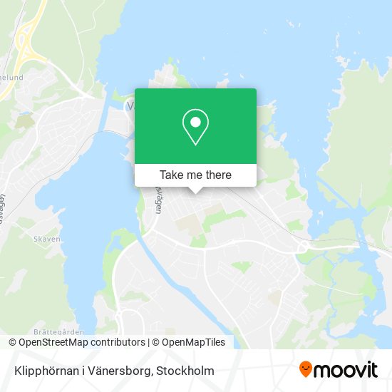 Klipphörnan i Vänersborg map