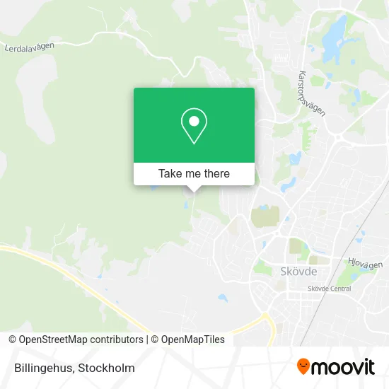Billingehus map