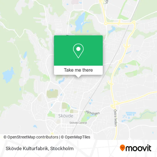 Skövde Kulturfabrik map