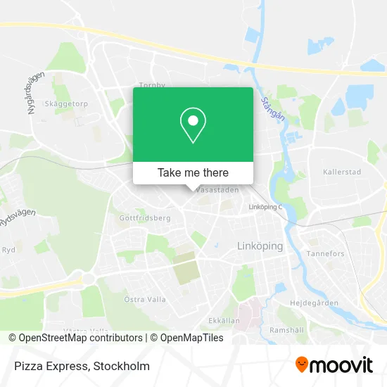 Pizza Express map