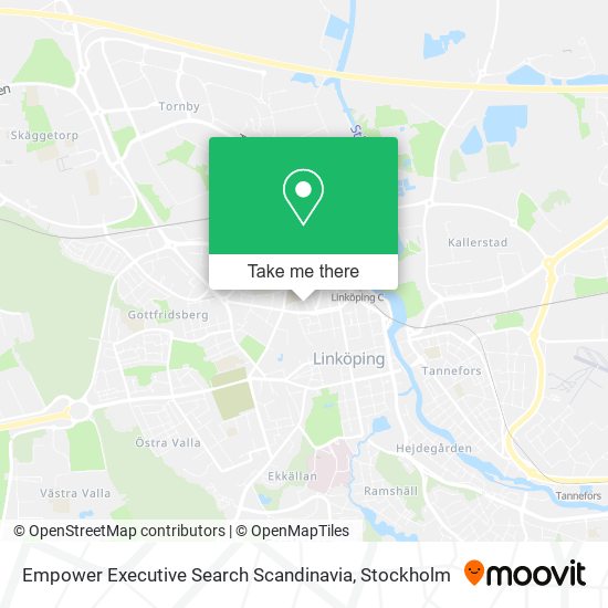 Empower Executive Search Scandinavia map