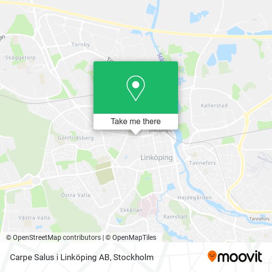 Carpe Salus i Linköping AB map