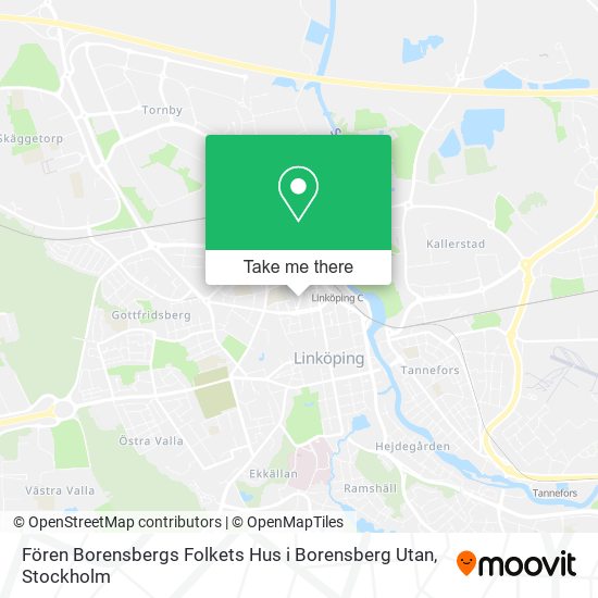 Fören Borensbergs Folkets Hus i Borensberg Utan map