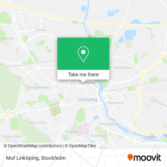 Muf Linköping map