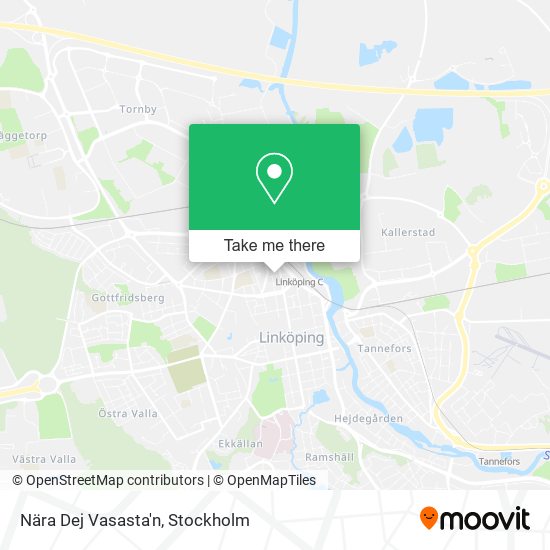 Nära Dej Vasasta'n map