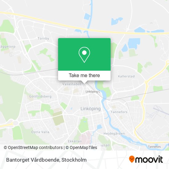 Bantorget Vårdboende map