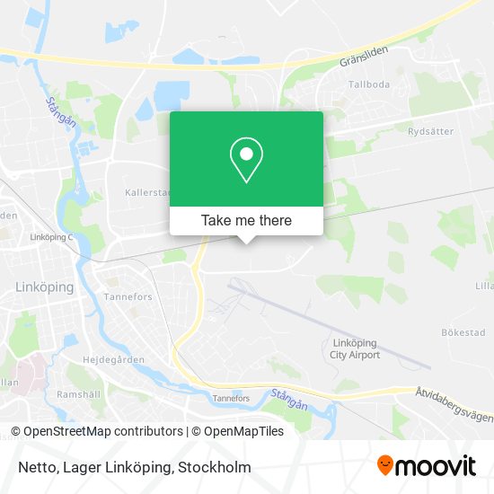 Netto, Lager Linköping map