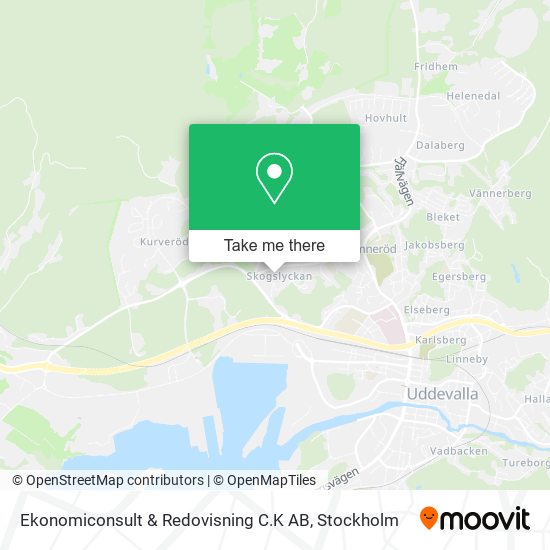 Ekonomiconsult & Redovisning C.K AB map