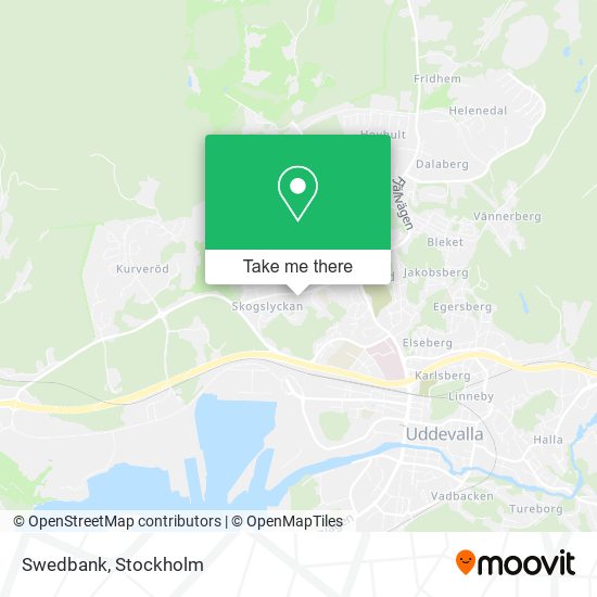 Swedbank map