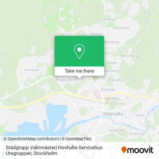 Städgrupp Vaktmästeri Hovhults Servicehus Utegruppen map