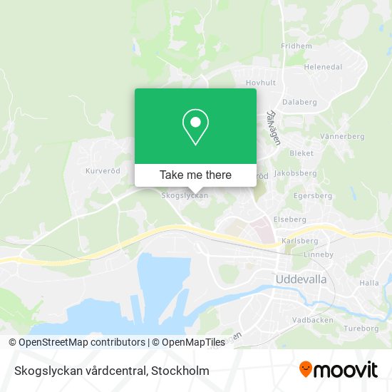 Skogslyckan vårdcentral map