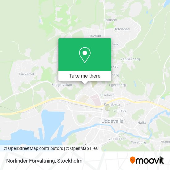 Norlinder Förvaltning map