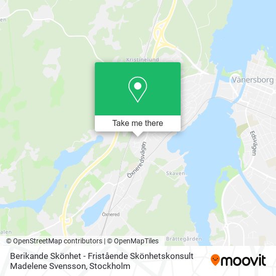 Berikande Skönhet - Fristående Skönhetskonsult Madelene Svensson map