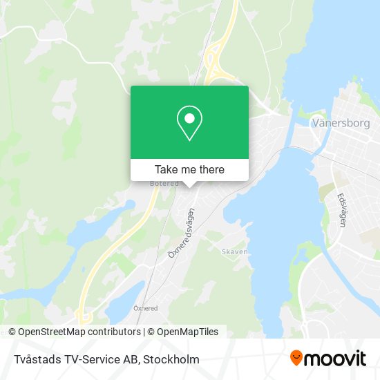 Tvåstads TV-Service AB map