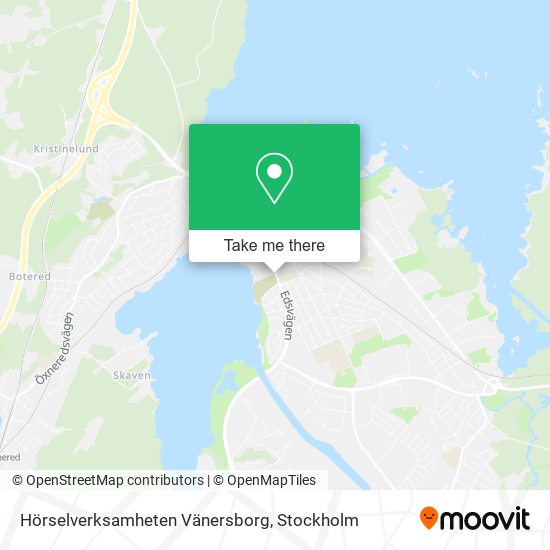 Hörselverksamheten Vänersborg map