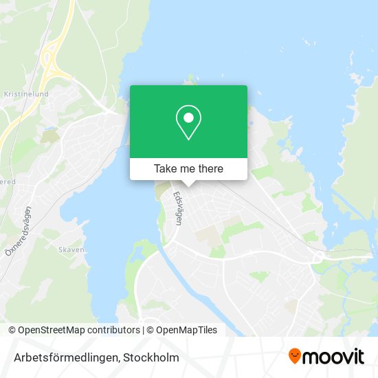 Arbetsförmedlingen map