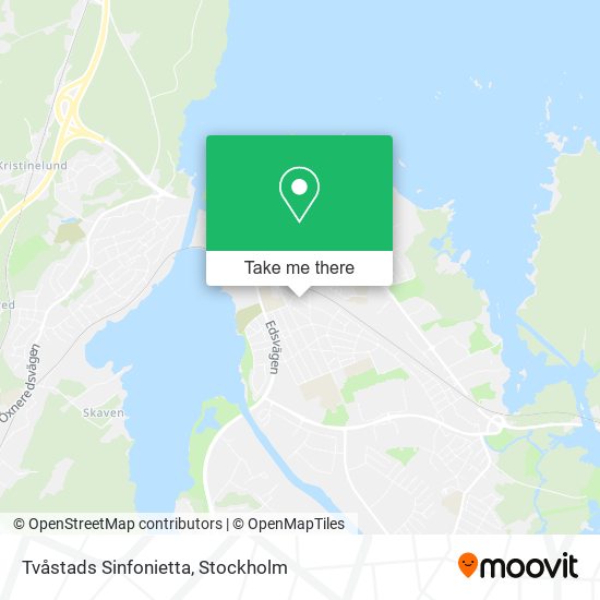 Tvåstads Sinfonietta map