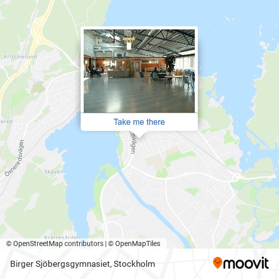 Birger Sjöbergsgymnasiet map