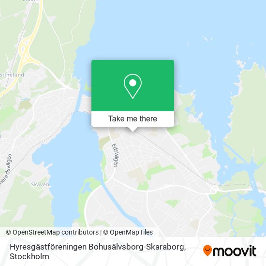 Hyresgästföreningen Bohusälvsborg-Skaraborg map