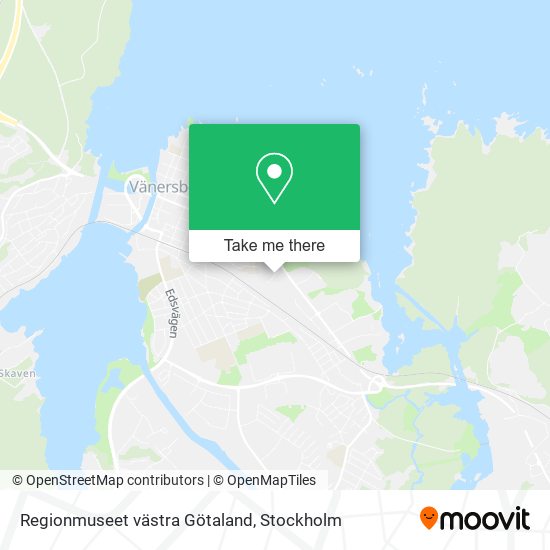 Regionmuseet västra Götaland map