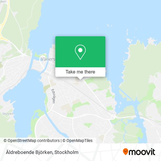 Äldreboende Björken map