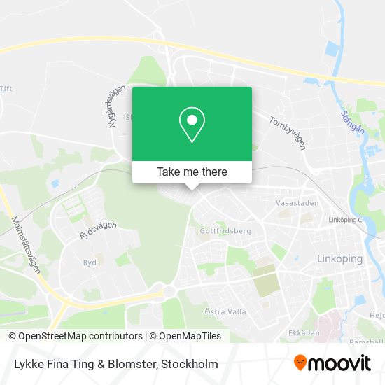 Lykke Fina Ting & Blomster map