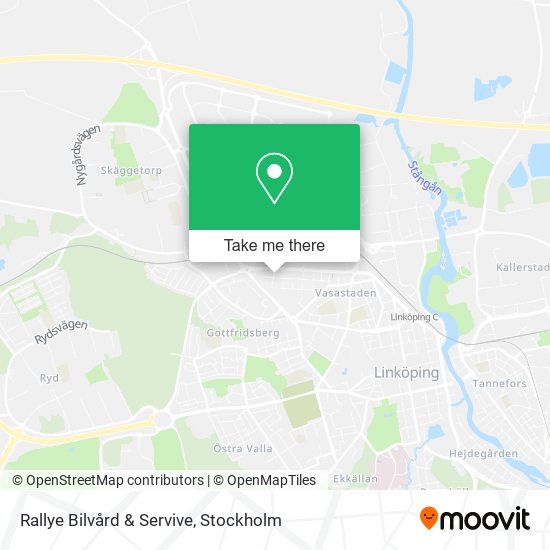 Rallye Bilvård & Servive map