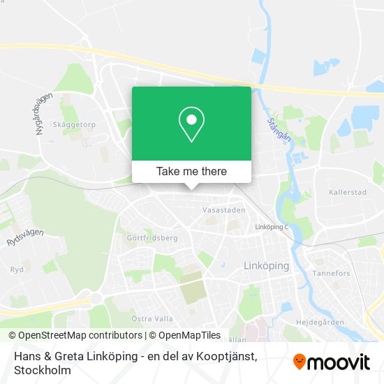 Hans & Greta Linköping - en del av Kooptjänst map
