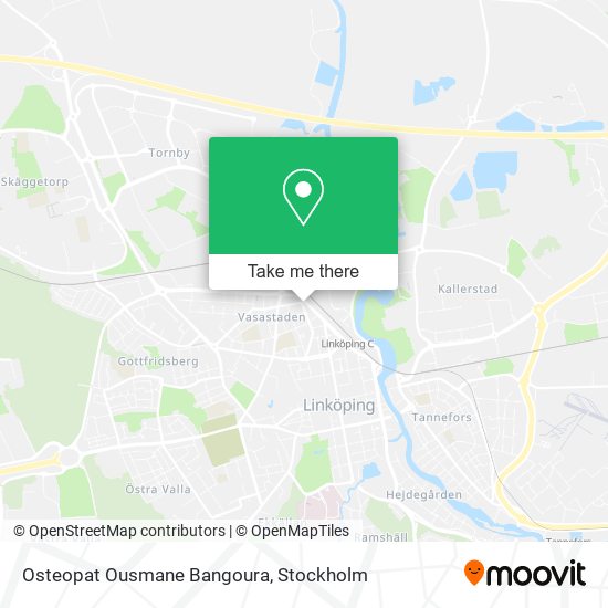 Osteopat Ousmane Bangoura map